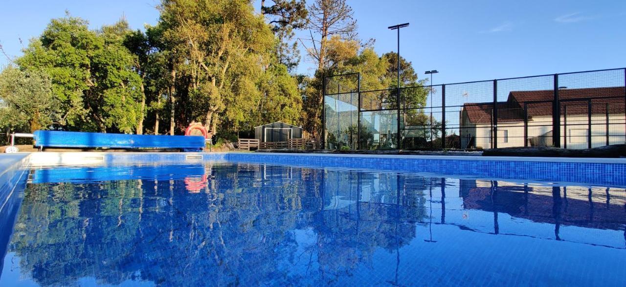 Poco E Meio - Padel & Pool Santiago da Guarda Esterno foto