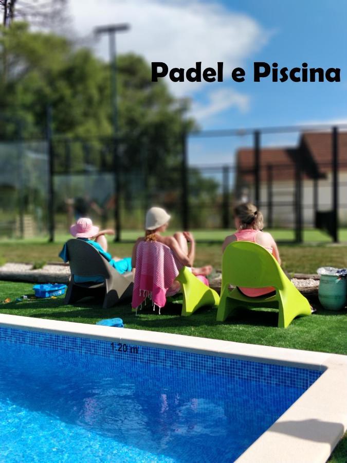 Poco E Meio - Padel & Pool Santiago da Guarda Esterno foto